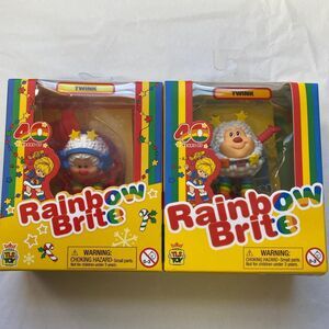 Y2K Vintage Inspired Rainbow Brite and Twink 40th Anniversary Collectible Figure
